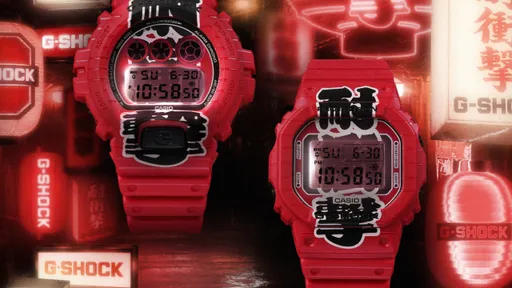 本周新錶｜G-SHOCK把日本紅燈籠戴手上　書法字傲顯強悍魂