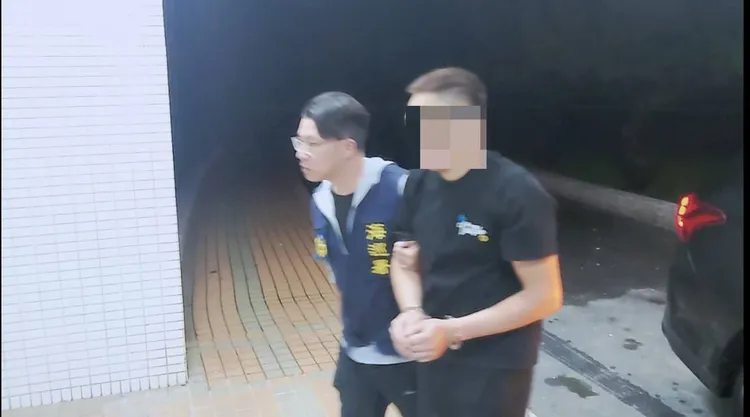失聯移工解送歸案。翻攝畫面