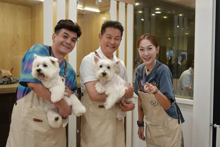 （左起）史丹利、徐乃麟、gigi。東森超視提供