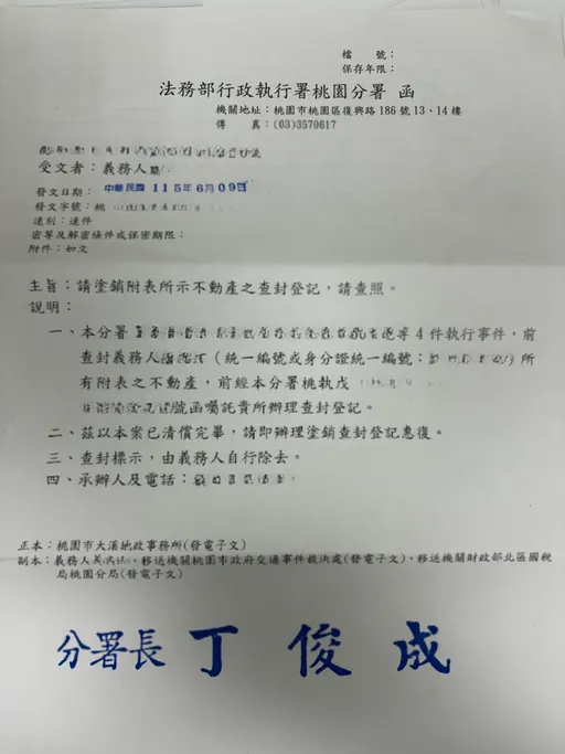 桃園男無照、未禮讓行人又逃稅　擔心祖產被拍賣！急捧百萬現清欠款