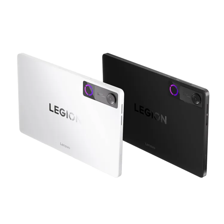 Legion Tab Gen 5推出日蝕黑以及冰川白兩色。Lenovo提供