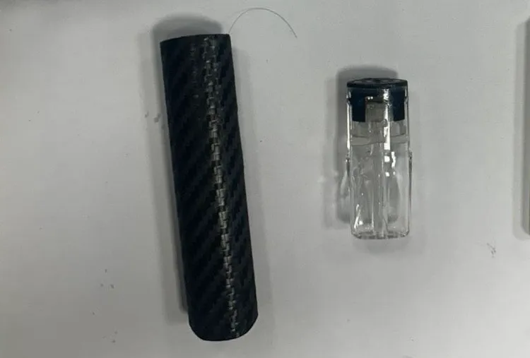 警方查獲依托咪酯煙彈。翻攝畫面