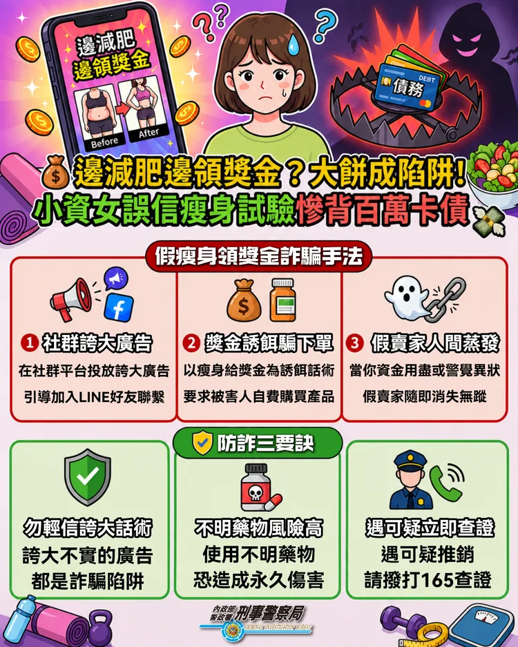 宣導圖。警方提供