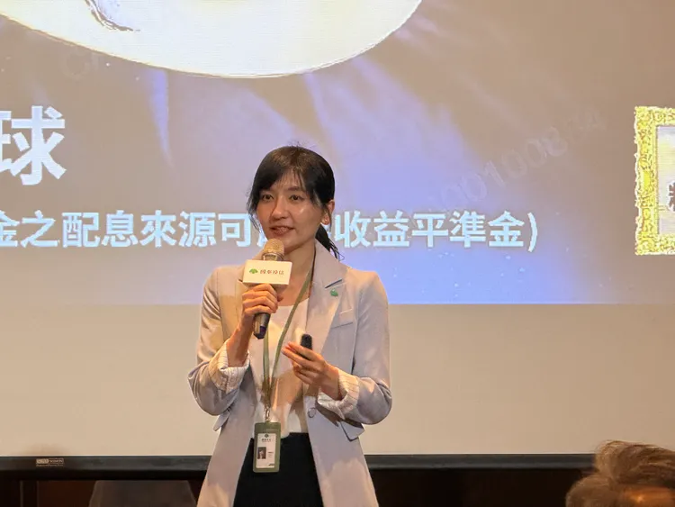 國泰收益非投等債（00990B）基金經理人陳韻竹。呂承哲攝