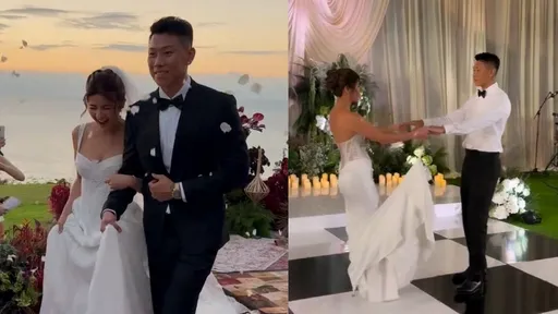 瘦子結婚4年如熱戀　峇里島婚禮First Dance超甜