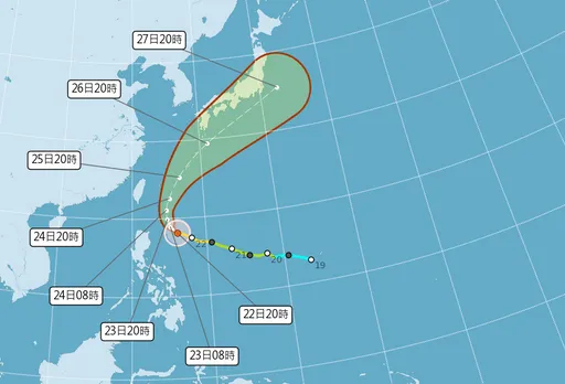 米克拉已升級強颱！最新路徑曝光