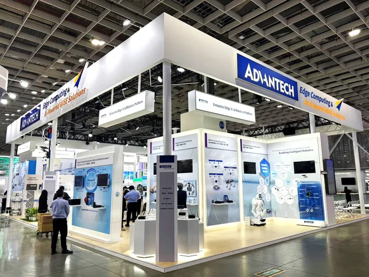 研華COMPUTEX以四大展區擘劃邊緣 AI 最新布局，涵蓋邊緣 AI 軟體與機器人平台、工業自動化與智慧系統，以及智慧醫療與城市服務。公司提供