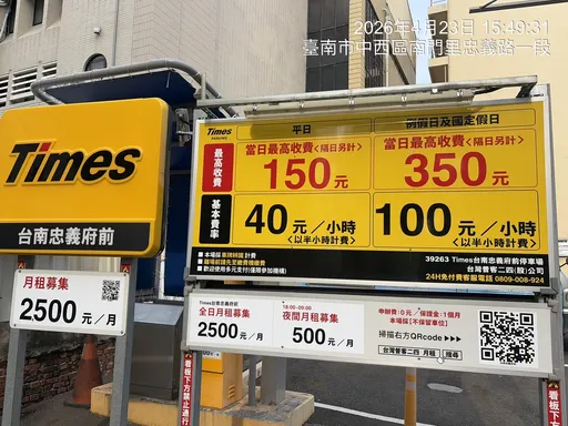 端午連假人潮多！台南市區停車大問題　慎入高費率停車場「這APP可查」