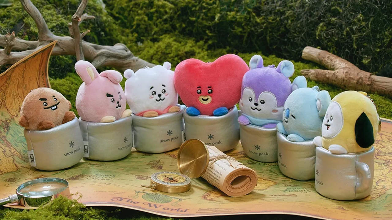 Snow Peak與人氣IP BT21推出全新聯名。品牌提供