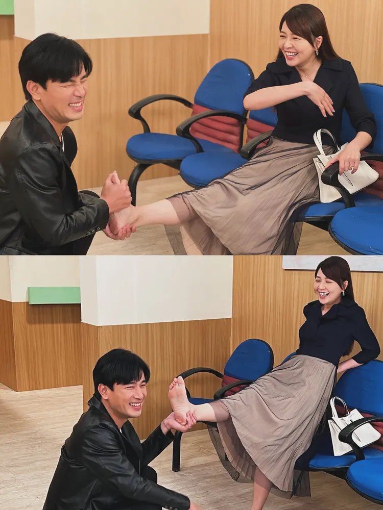 傅子純（左）把謝京穎當妹妹般照顧。翻攝謝京穎臉書