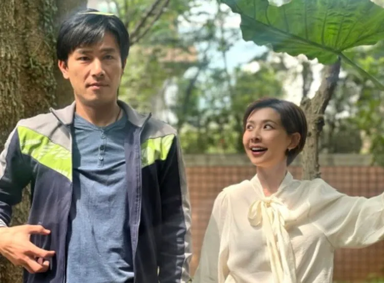 吳婉君回憶演出《愛的榮耀》與傅子純互動的點點滴滴。翻攝吳婉君臉書