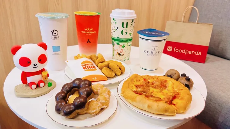 外送餐點示意圖。foodpanda提供