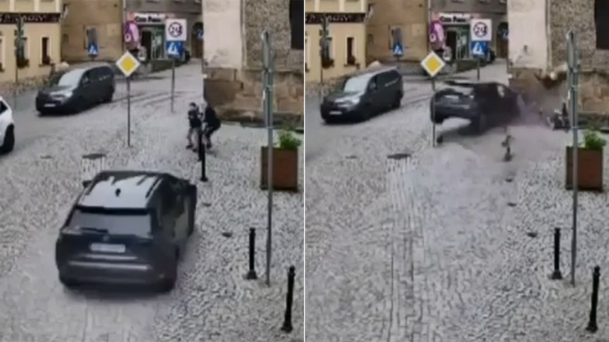 驚悚影片|酒駕車直衝而來 爸為救兒錯失閃避時間「父子雙亡」