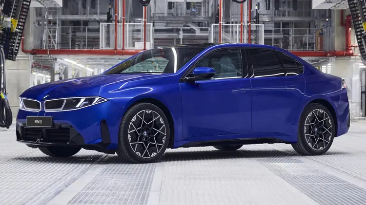 BMW i3採用Neue Klasse平台打造，外觀導入BMW新世代設計語彙，整體風格更簡潔前衛。原廠照片