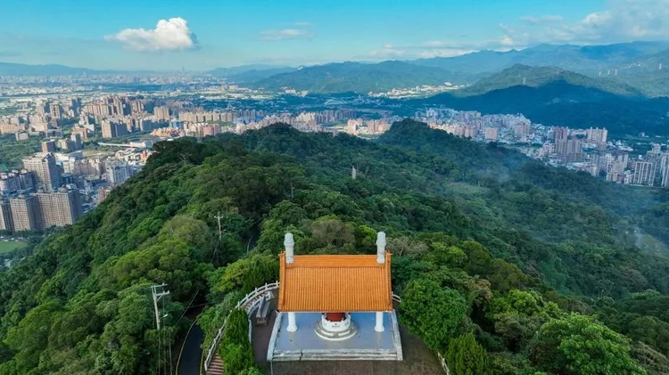 三峽｜鳶山登山步道O型路線。觀光旅遊局提供