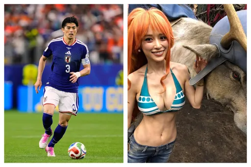 日本隊顏值天花板！他被封「足球界三浦春馬」　竟娶回「真人版娜美」
