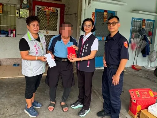 經濟支柱頓失！警民攜手　潮警助驟逝車禍家屬渡難關