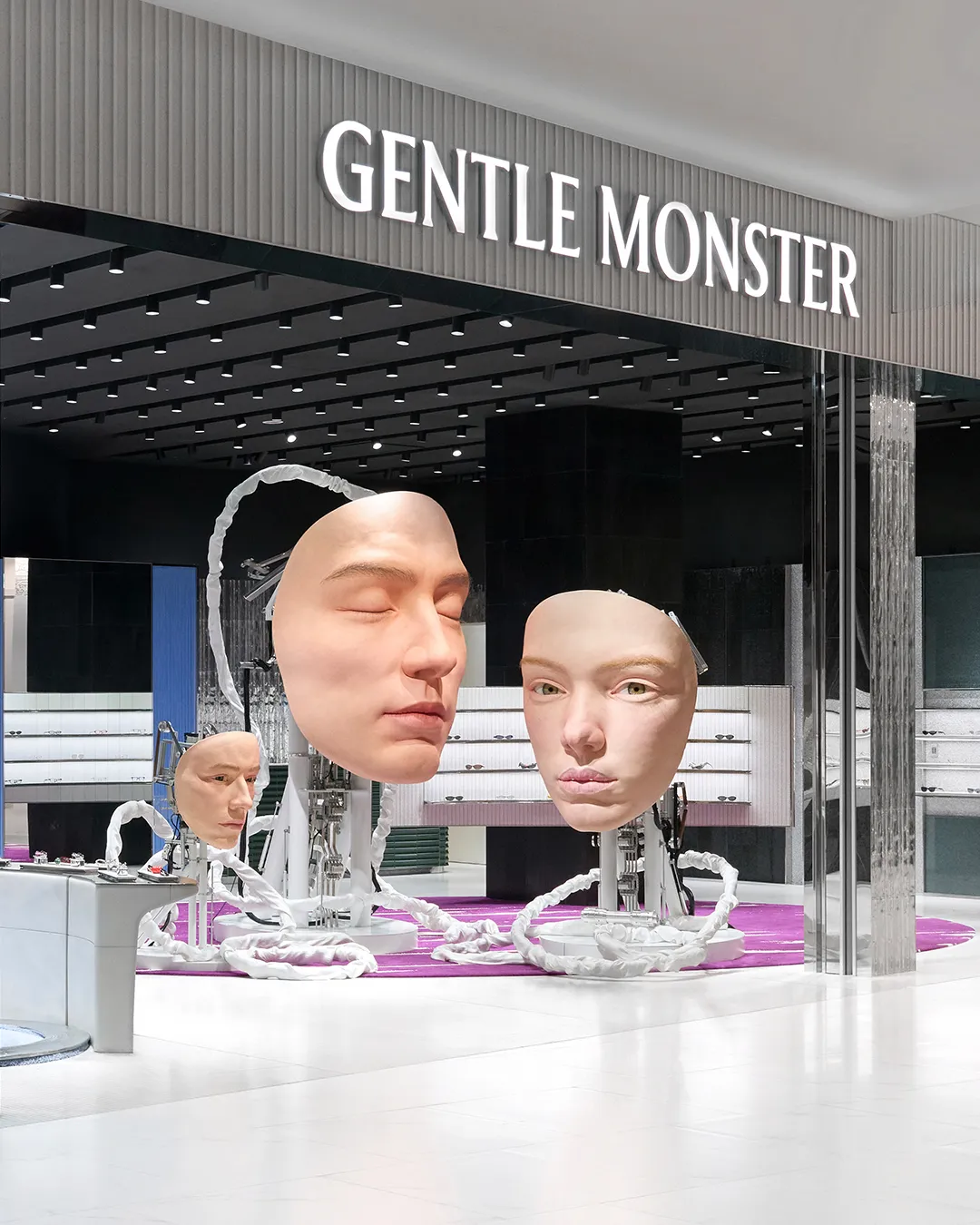 GENTLE MONSTER台灣第二家門市進駐台中漢神洲際購物廣場。品牌提供