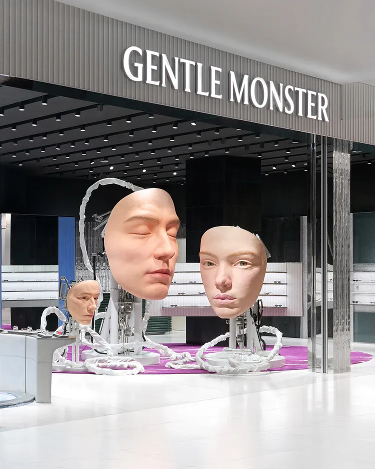 GENTLE MONSTER台灣第二家門市進駐台中漢神洲際購物廣場。品牌提供