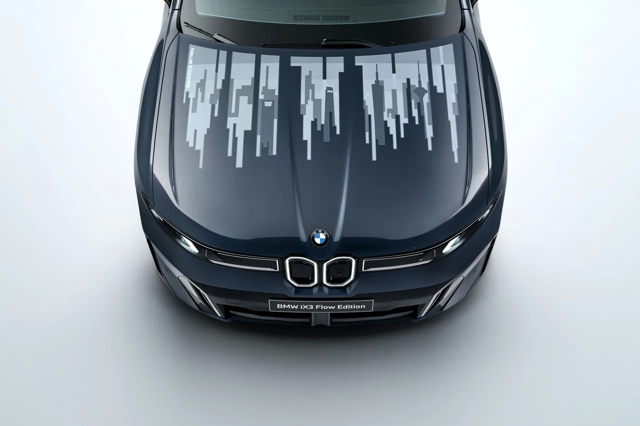 彩色可變色電子紙概念車現身COMPUTEX 2026　量產版BMW iX3 Flow Edition同步展現未來藍圖