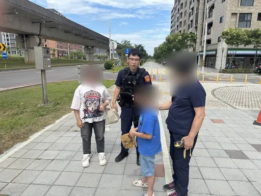 9歲童獨自外出反向迷航2公里　蘆竹警溫馨引導靠捷運街景助返家