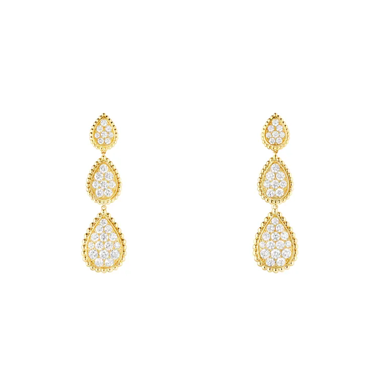 Boucheron Serpent Boheme系列耳環，74萬2000元。品牌提供