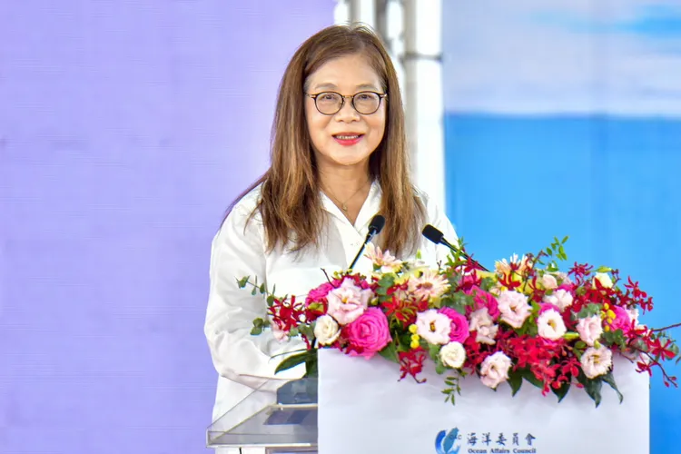 海委會主委管碧玲。行政院提供