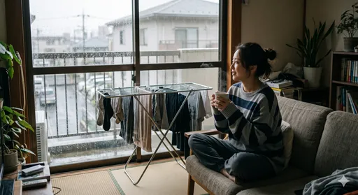 雨天衣服晾室內超臭　日本清潔業者教3招救回來