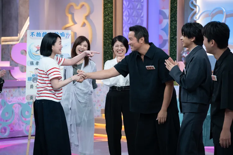 小S自揭訪問「演員群」很緊張。東森綜合台提供