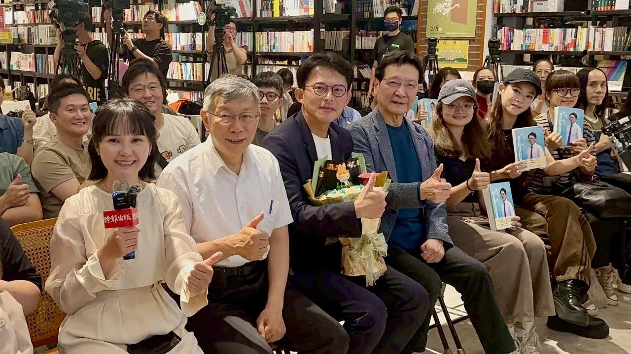 趙少康讚《向光前行》精采　羨慕黃國昌「冰塊腹肌」大叔變歐爸