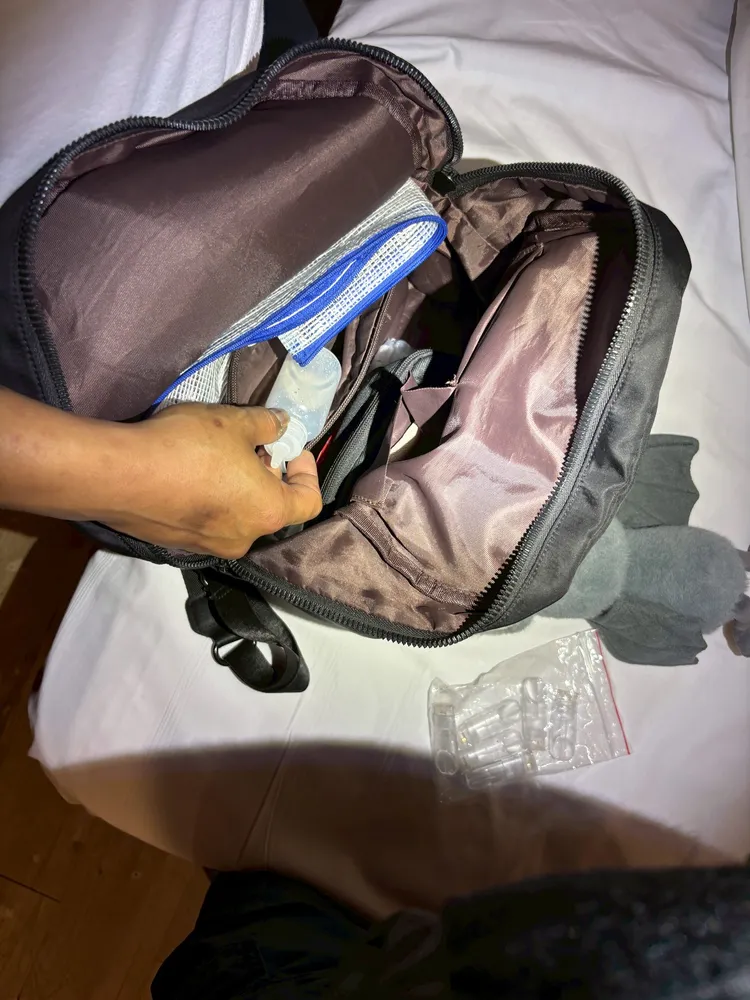 查獲毒品。中壢警分局提供