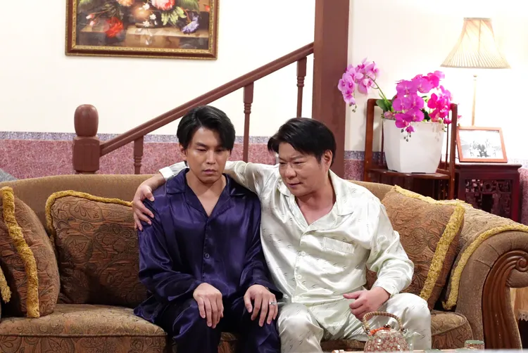 陳文山拍攝這場戲時連續講了三頁台詞。台視提供