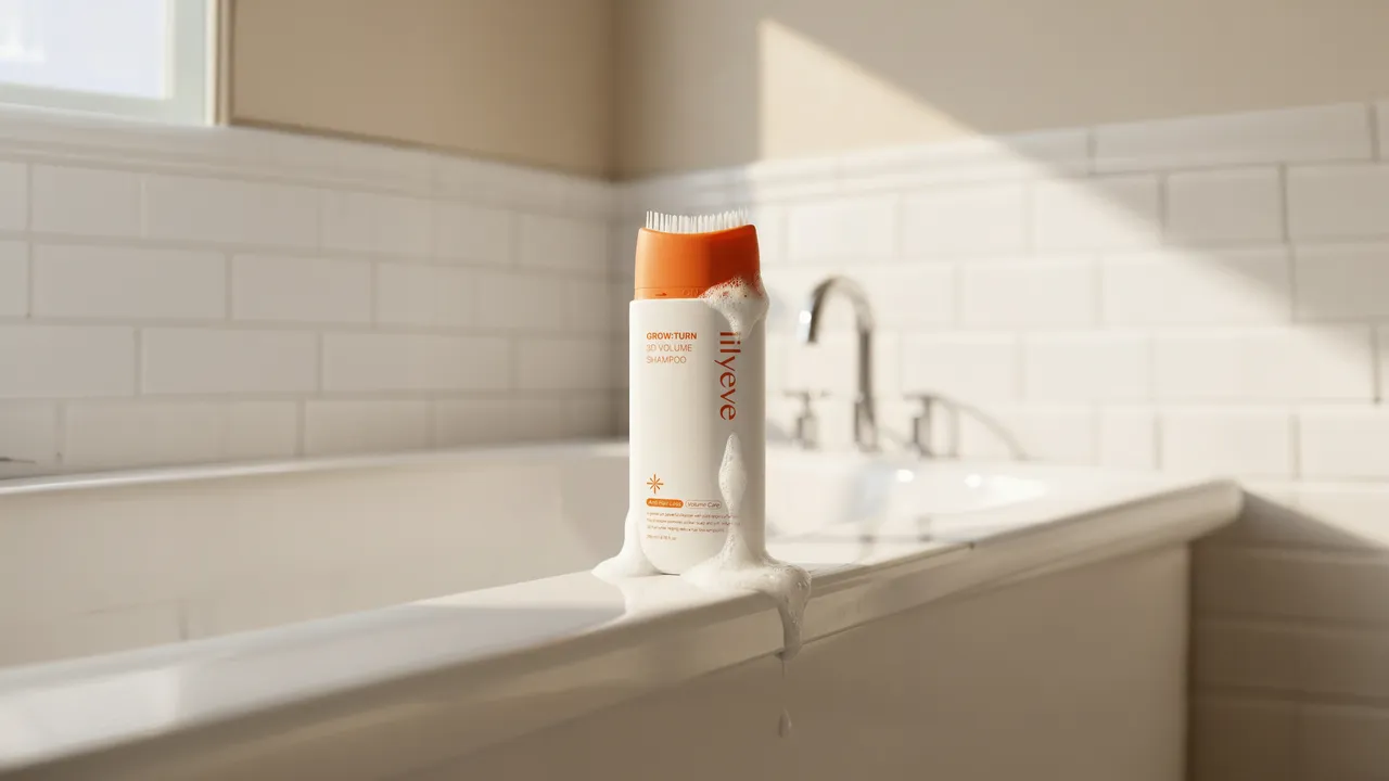 Lilyeve 3D蓬鬆洗髮梳，200ml／659元。品牌提供