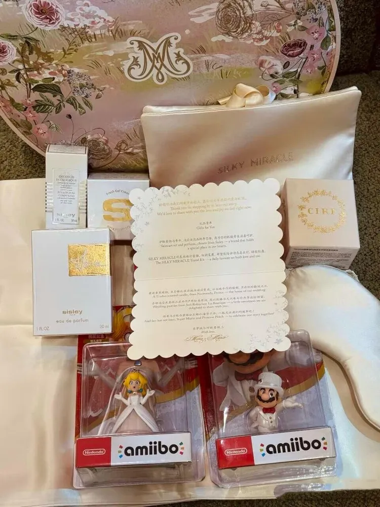 何猷君和奚夢瑤的婚禮伴手禮。翻攝小紅書
