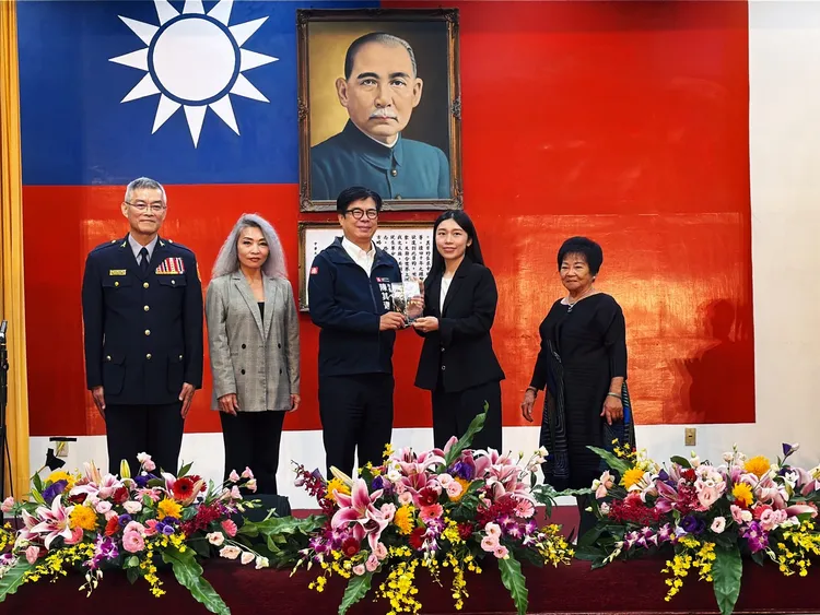 偵破特殊重大刑案績優人員刑事警察大隊偵查佐林昀熹。翻攝畫面