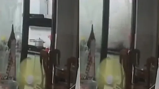 壓力鍋煮粽子「整鍋炸了」　廚房一片狼藉疑這動作釀禍