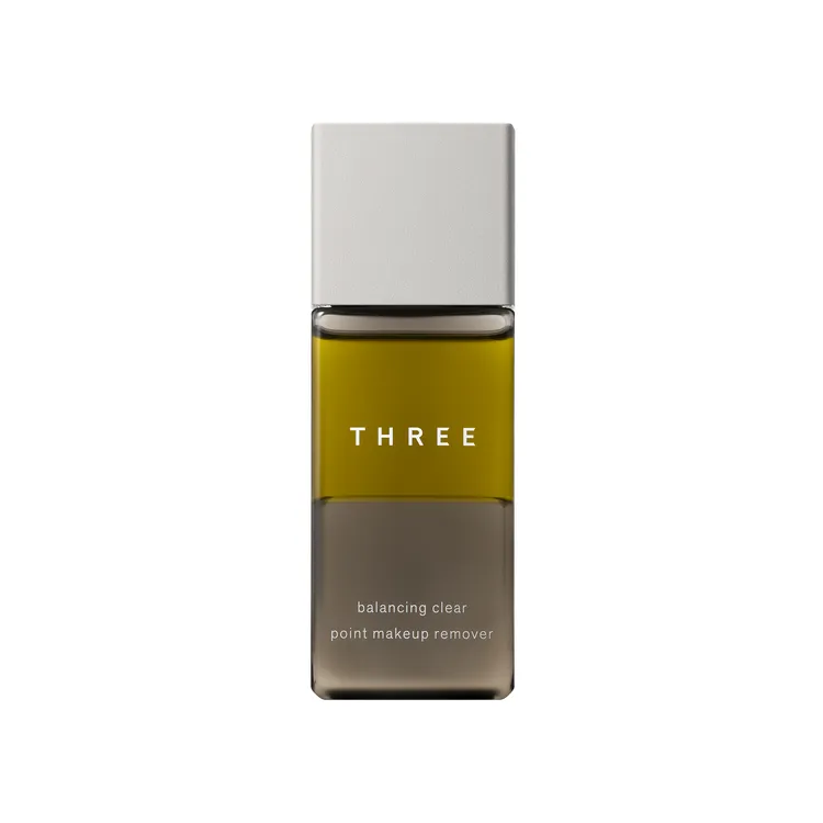 THREE平衡淨化眼唇卸妝露，90ml／1100元。品牌提供