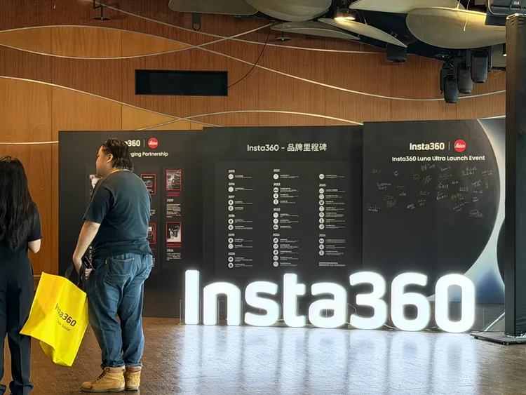 Insta360將於台北、台中舉辦Luna Ultra快閃店體驗。趙筱文攝