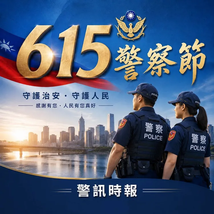 從捷運警到警犬隊全都顧到，新北警察局長方仰寧警察節親送暖，感謝第一線付出。警方提供