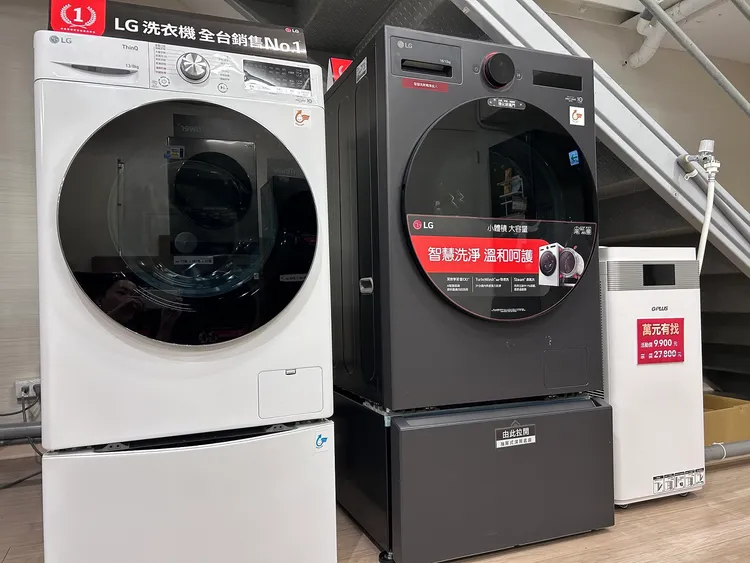 窄身大容量洗衣機，成為精緻小宅市場主流。業者提供