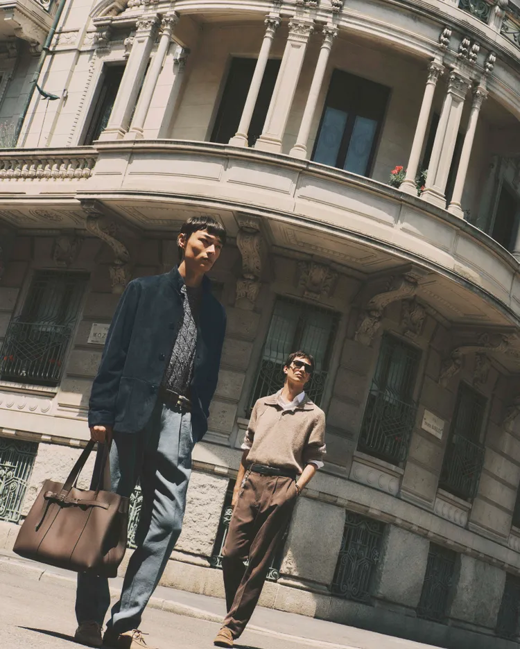 TOD’S 2027春夏男裝系列再度頌揚義式生活美學。品牌提供