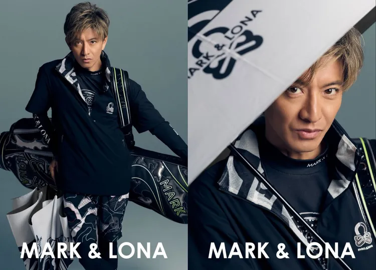 木村拓哉演繹MARK & LONA形象照。翻攝markandlona IG