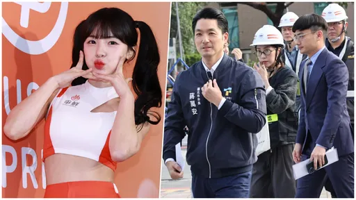 蔣萬安「拉李多慧手」和殷瑋合照　女神表情說明一切