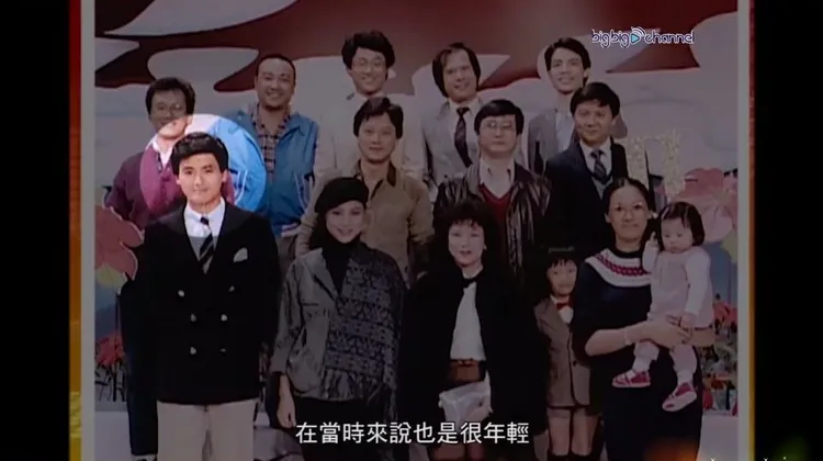 周潤發青澀模樣。翻攝TVB官方微博