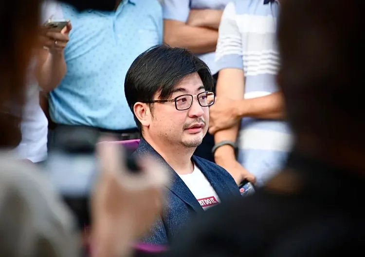 彰化縣議長謝典霖近來爭議不斷，台灣青年民主協會理事張育萌痛批「根本是在挑戰台灣人的底線」。翻攝謝典霖臉書