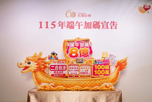 就在今晚 威力彩頭獎上看10.5億 端午財神來報到