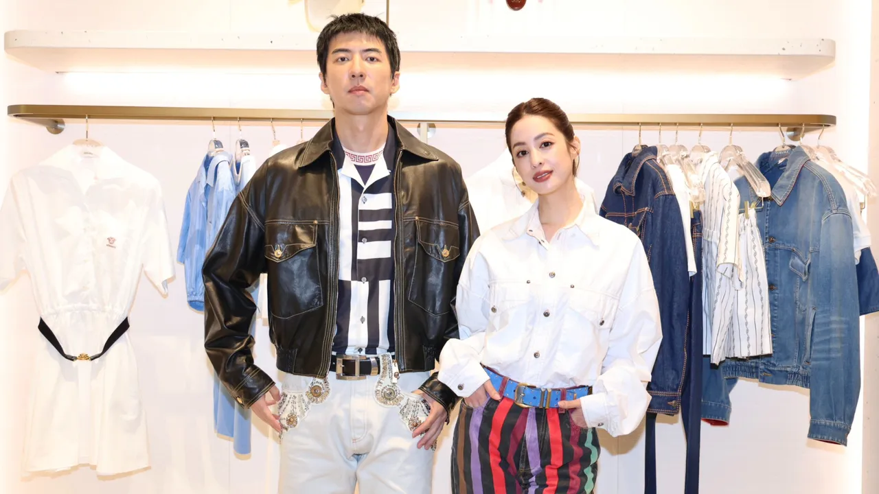 傅孟柏（左）、莫允雯（右）現身時尚活動。莊宗達攝
