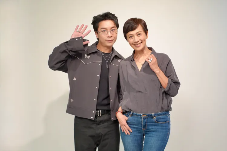 黃采儀和派翠克演姐弟。大愛提供