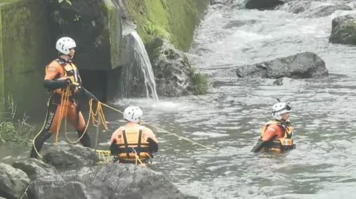 5歲男童泡湯「全裸」失蹤！父親下水未尋獲　警方出動無人機