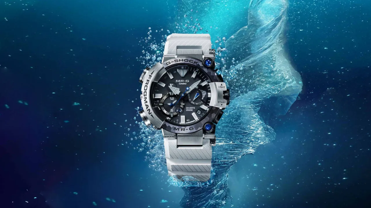 G-SHOCK旗艦頂規MR-G系列推出30周年紀念腕錶。品牌提供